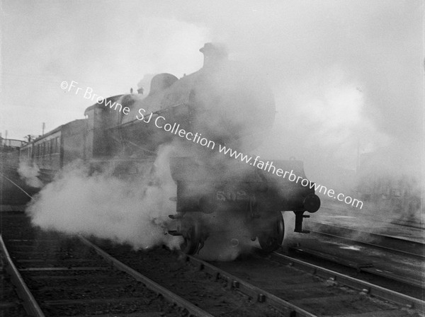 LOCO MAKING LOTS OF STEAM